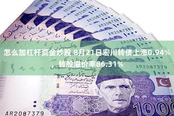 怎么加杠杆资金炒股 8月21日宏川转债上涨0.94%，转股溢价率86.31%