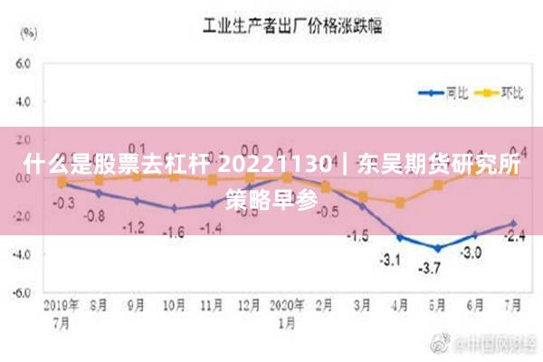 什么是股票去杠杆 20221130｜东吴期货研究所策略早参