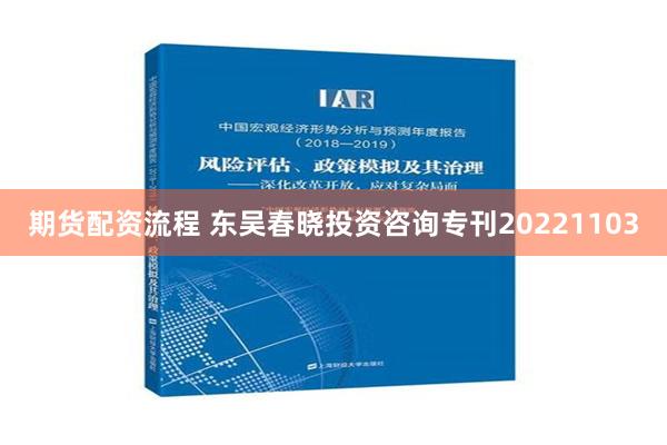 期货配资流程 东吴春晓投资咨询专刊20221103