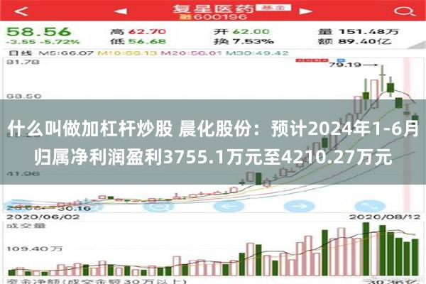 什么叫做加杠杆炒股 晨化股份：预计2024年1-6月归属净利润盈利3755.1万元至4210.27万元