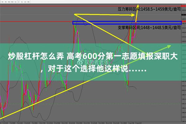 炒股杠杆怎么弄 高考600分第一志愿填报深职大，对于这个选择他这样说……