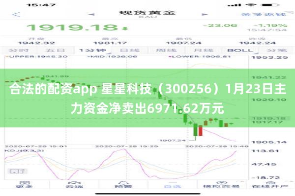 合法的配资app 星星科技（300256）1月23日主力资金净卖出6971.62万元